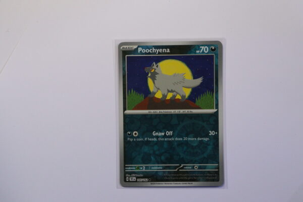 105/162 Poochyena Reverse Holo
