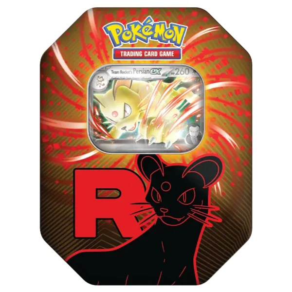 Pokémon TCG: Team Rocket Tin — Team Rocket’s Persian ex