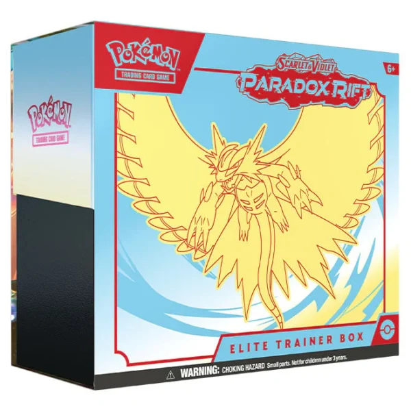 (READ DESC) Pokémon TCG: Scarlet & Violet — Paradox Rift Elite Trainer Box (Roaring Moon)