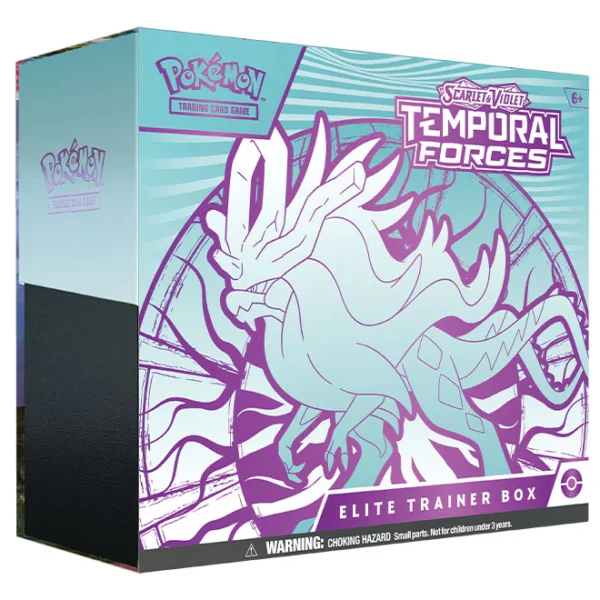 Pokémon TCG: Scarlet & Violet—Temporal Forces Elite Trainer Box (Walking Wake)